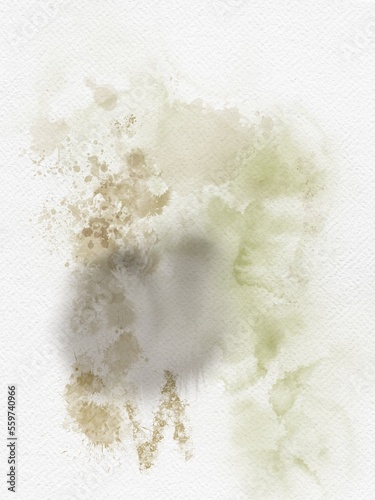 abstract watercolor hand painted background