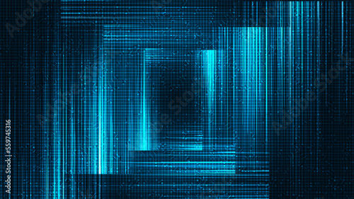 Abstract Speed Line Technology Background,Digital and Connection Concept design,Vector illustration