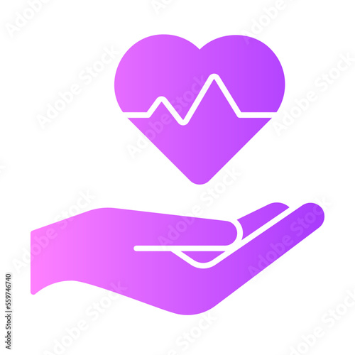 heart gradient icon