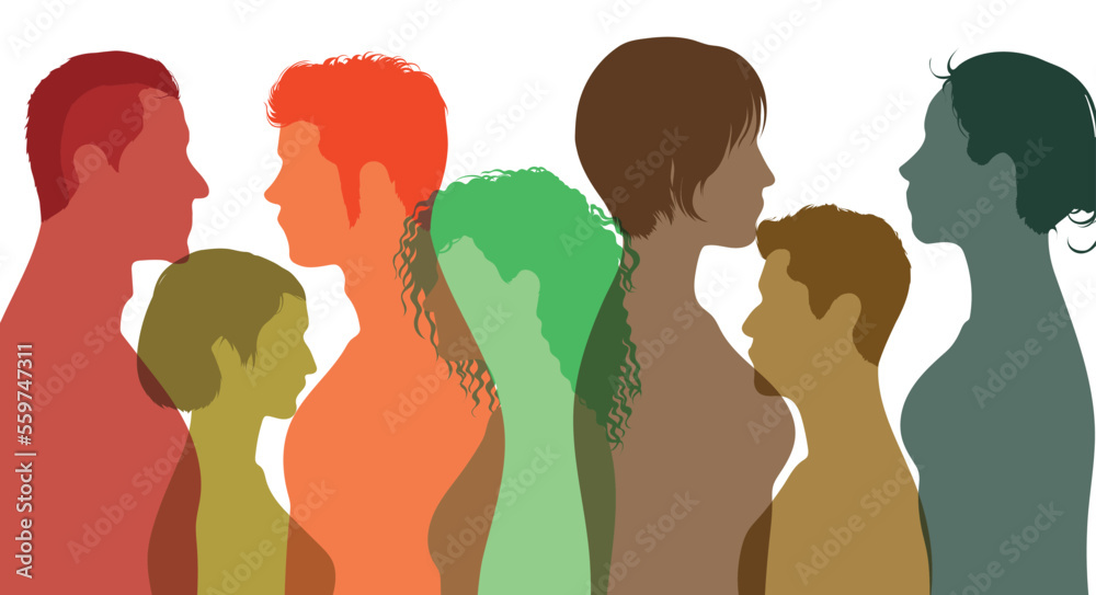 People of diverse ethnicities and races. Anti-racism and equality. Women, girls, and men. Friendship and multiculturalism. People of diverse ethnicities and races. Anti-racism and equality. Women, girls, and men. Friendship and multiculturalism.