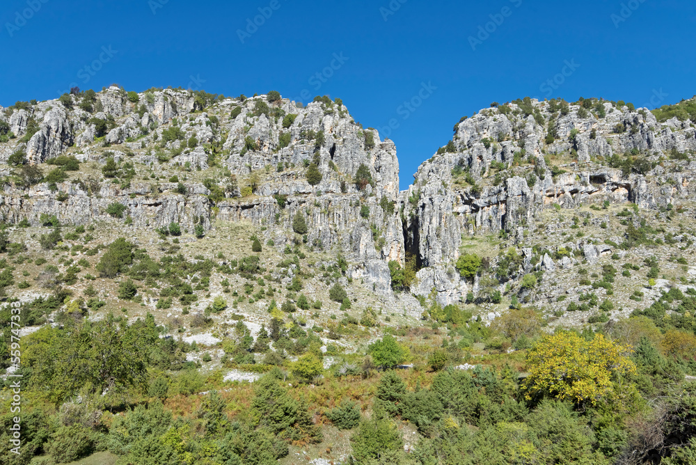 Griechenland - Zagori - Tsepelovo - Umland - Wanderweg