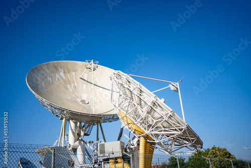 Earth based astronomical radio telescope