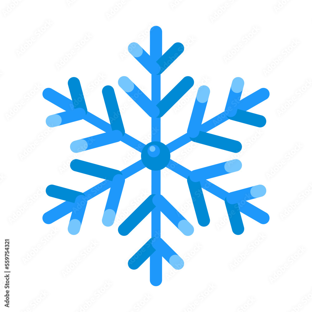 Snowflake isolated on white background Snowflake isolated on white background