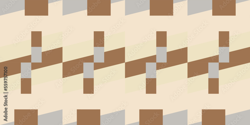 Modern vector abstract geometric background with rectangles and squares in retro scandinavian style. Pastel colored simple shapes graphic diagonal pattern. Abstract mosaic artwork. Modern vector abstract geometric background with rectangles and squares in retro scandinavian style. Pastel colored simple shapes graphic diagonal pattern. Abstract mosaic artwork.