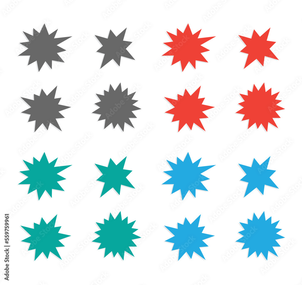 starburst splash star starburst splash star