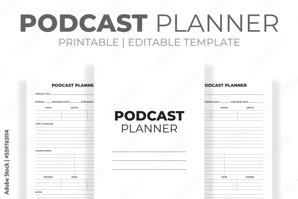 Podcast Planner