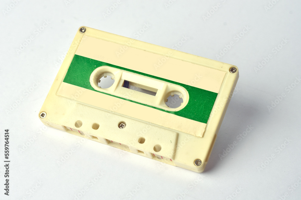 Fototapeta premium old magnetic tape for playing music