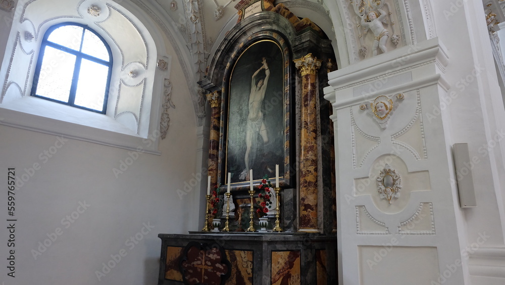 Obraz premium Kloster Marienberg Abbey of Monte Maria Abbazia di Monte Maria Italien