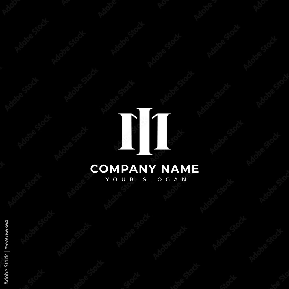 Letter IM logo vector design template Letter IM logo vector design template