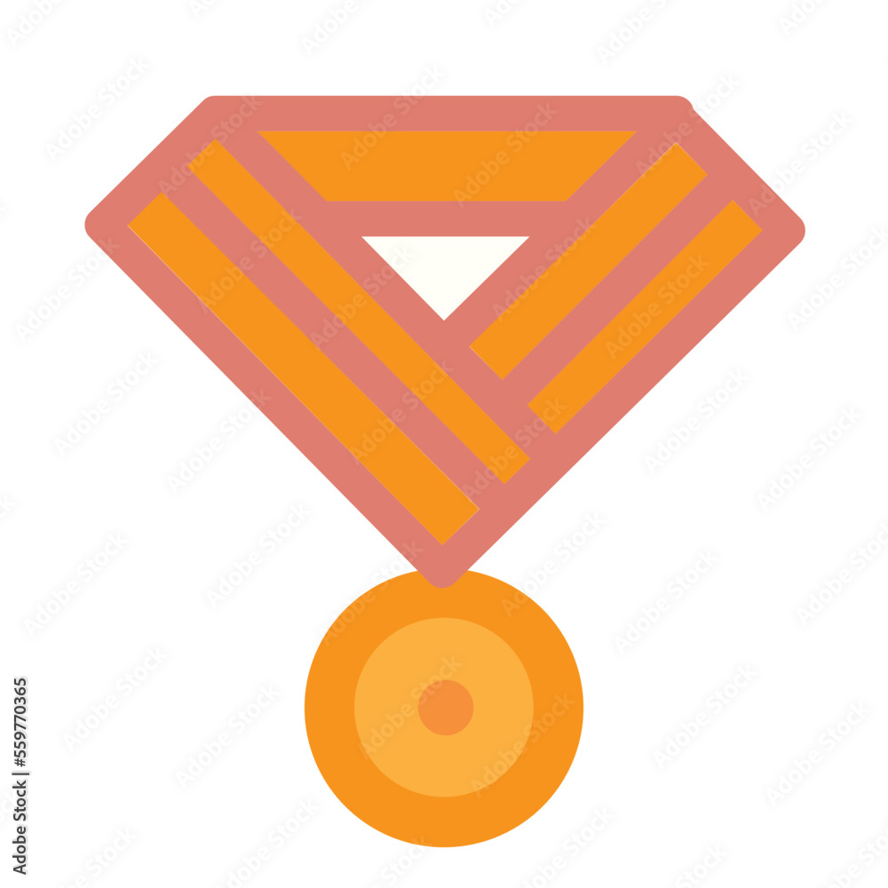 Medal Flat Icon Medal Flat Icon