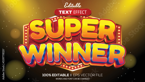 3d editable text effect casino theme