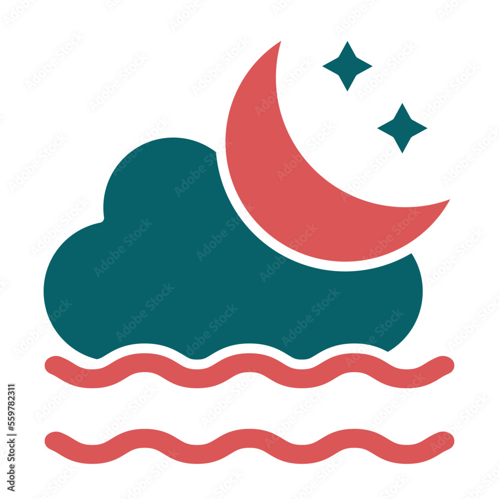 Obraz premium Mist Icon Style