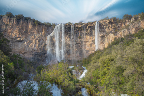 lequarci waterfalls in the town of ulassai, central sardinia  © ivan canavera
