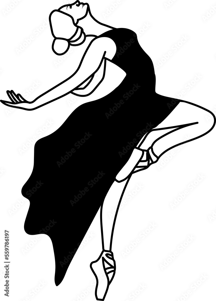 Watercolor dancing ballerina black lines. Isolated dancing ballerina.Hand drawn classic ballet performance, pose.Young pretty ballerina women illustration. Can be used for postcard and posters. Watercolor dancing ballerina black lines. Isolated dancing ballerina.Hand drawn classic ballet performance, pose.Young pretty ballerina women illustration. Can be used for postcard and posters.