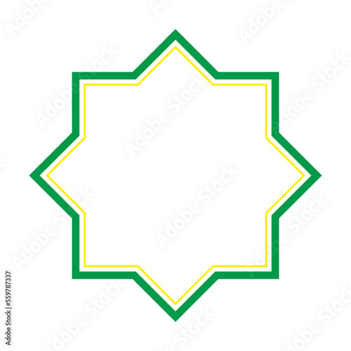  Islamic Frame Shape