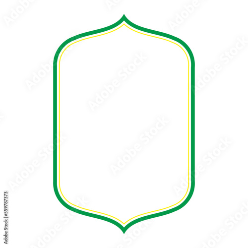  Islamic Frame Shape