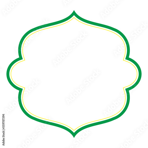  Islamic Frame Shape