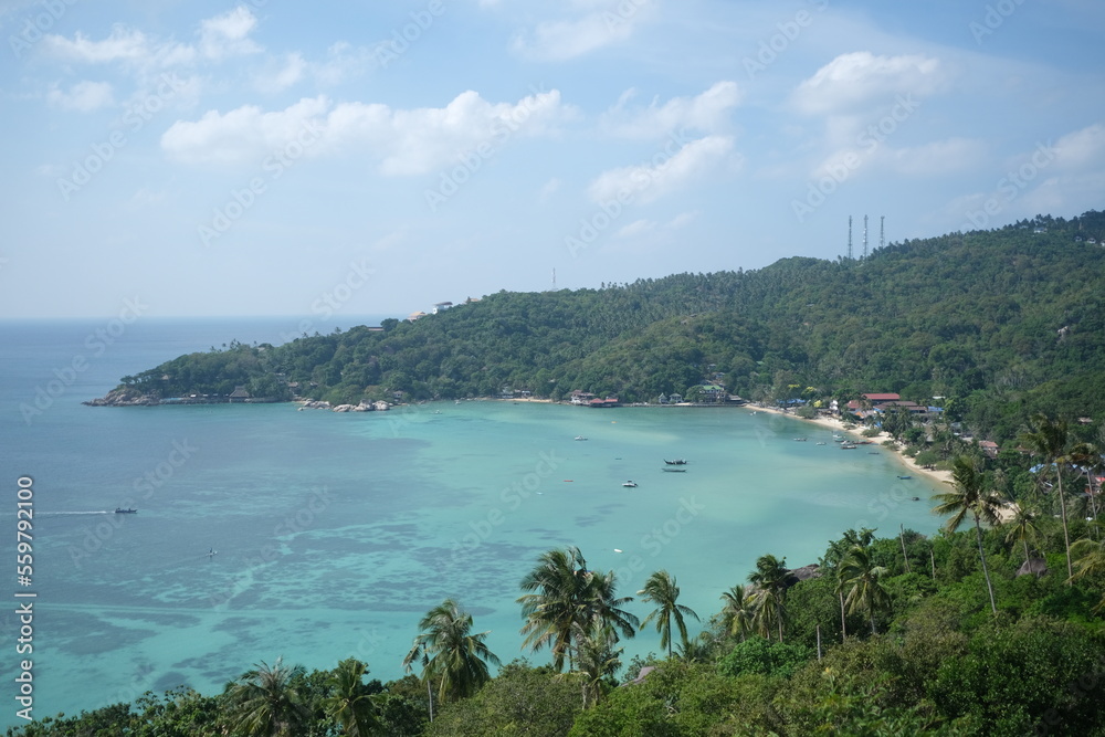 Naklejka premium Côte de Koh Tao