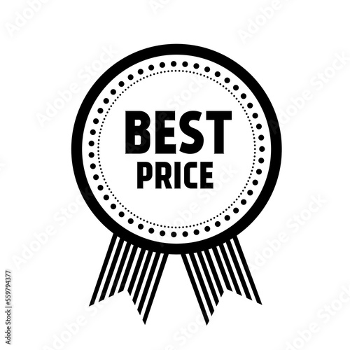 Best price icon. Best price guarantee badge. Great price label icon. vector template.