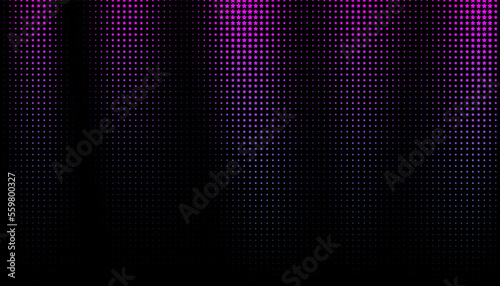 Halftone gradient pattern with blue and pink stars. Minimalism vector. Background for posters, sites, business cards, postcards, interior design