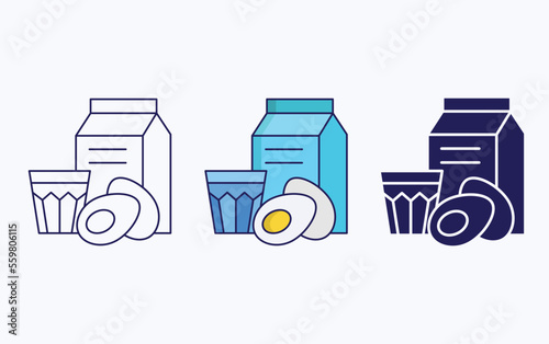 Coconut milk icon