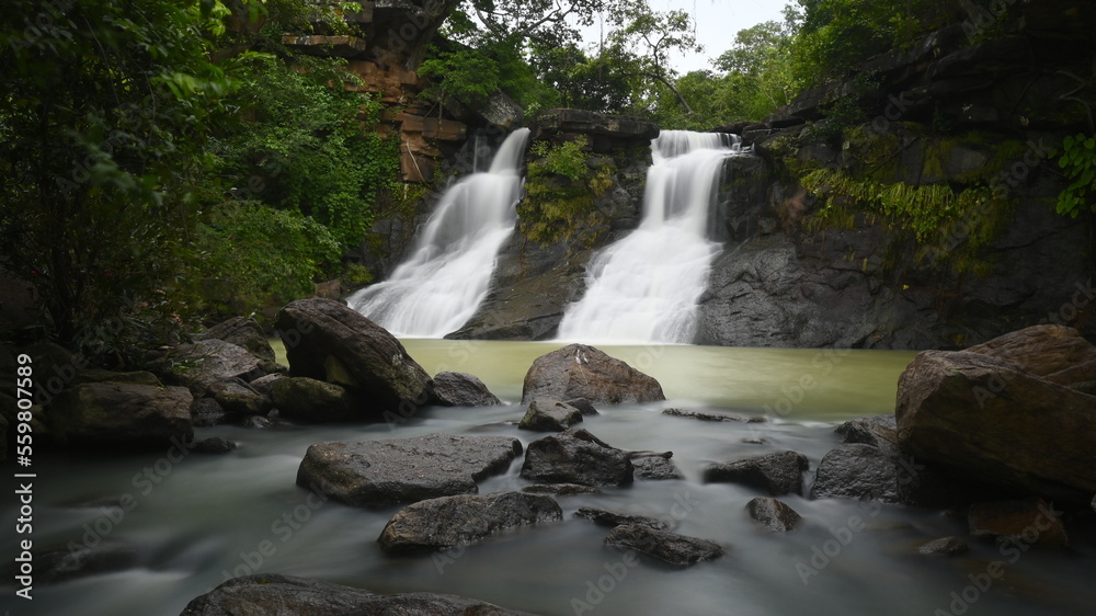 waterfall in the forest