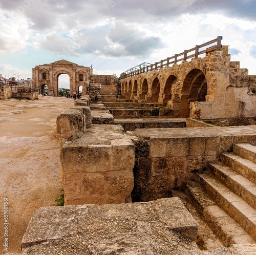 The ancient city of Jerash - Gerasa ruins - Jordan
مدينة جرش الأثرية- جراسا الأثرية- الاردن