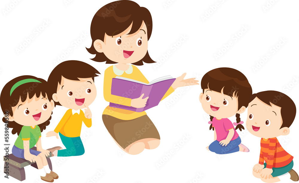 back to school with kids reading book education happy children concept back to school with kids reading book education happy children concept