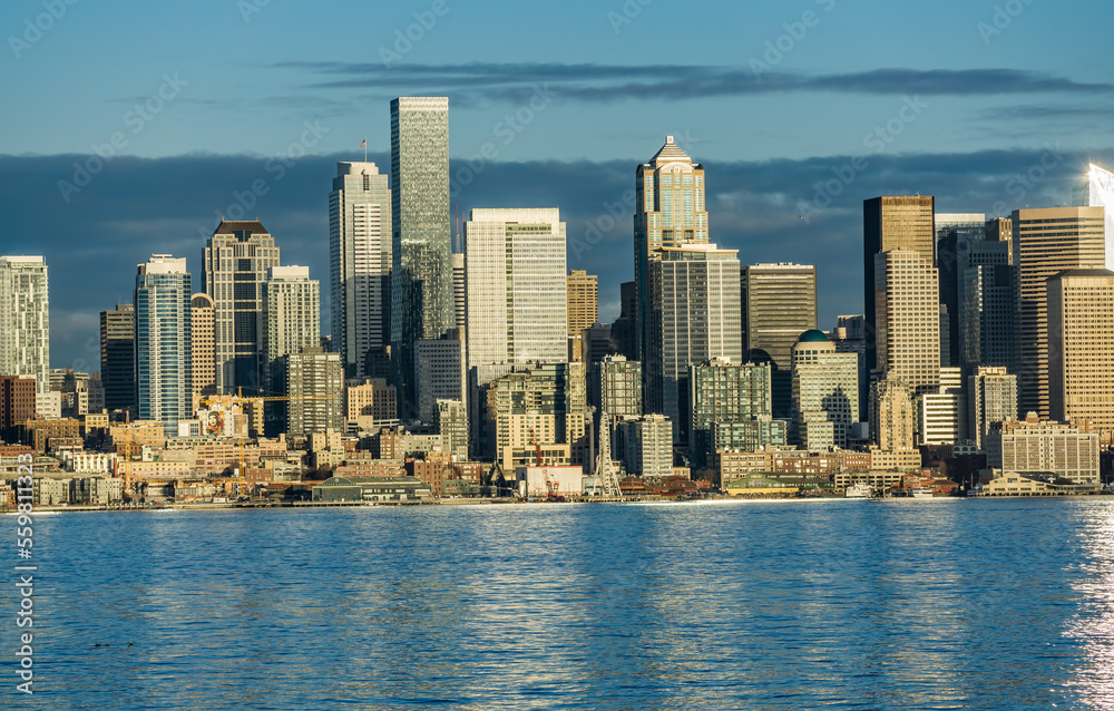 Obraz premium Skyscrapers In Seattle 4