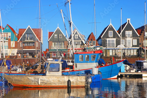 Volendam fishermen village, Edam, Netherlands photo