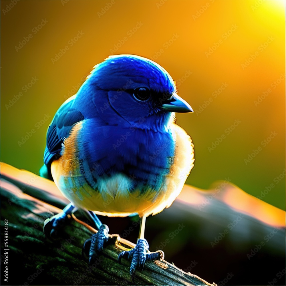 Obraz premium Blue Bird