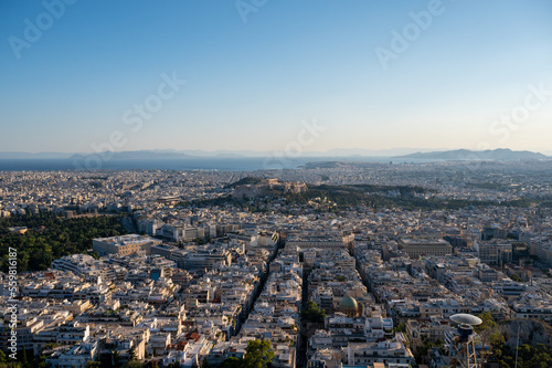 Beautiful views of Athens and the acropolis © Aitor