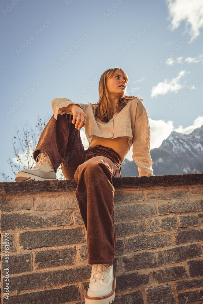 Fototapeta premium Teenager