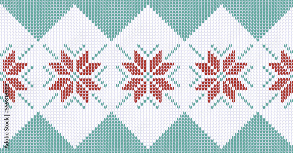 Knitted seamless pattern background vector illustration Knitted seamless pattern background vector illustration