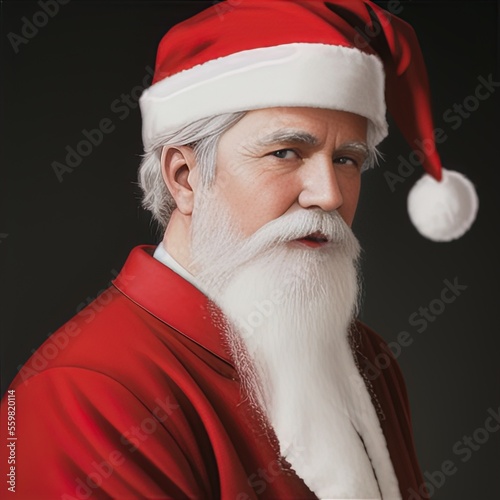 White Santa Claus