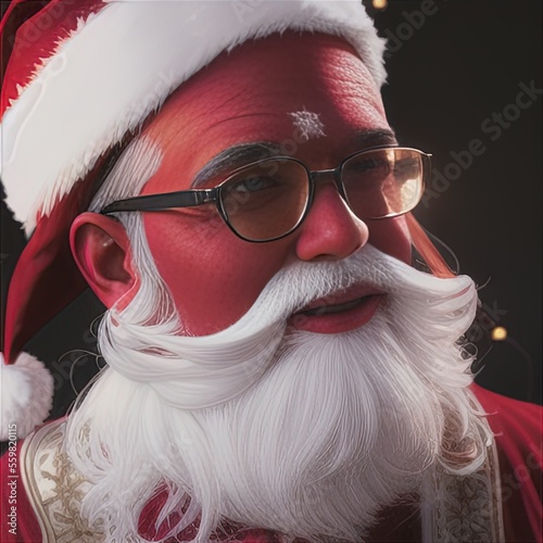 White Santa Claus