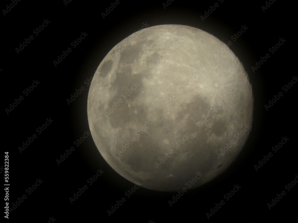 Naklejka premium Luna llena