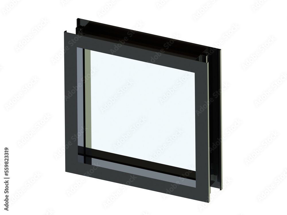 Aluminium Glass Fixed Window Assembly, Aluminium, Glass, Window