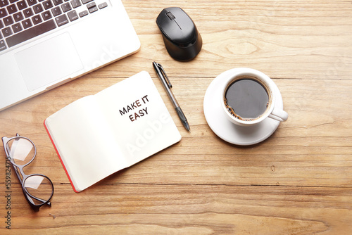 Photos Make It Easy, motivational words and sentences for work and life