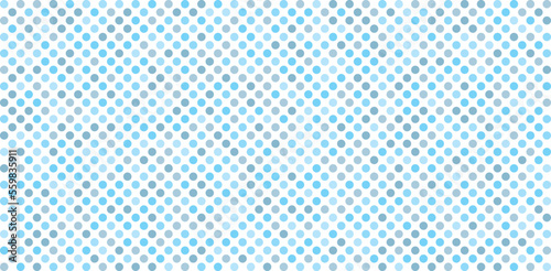 illustration of vector background with blue colored abstract dotted pattern
