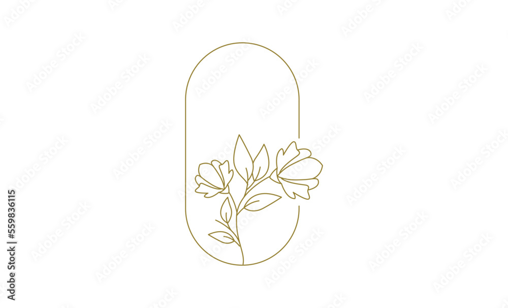 Flowers One Line Drawing. Continuous Line of Simple Flower Illustration. Abstract Contemporary Botanical Design Template for Minimalist Covers, t-Shirt Print Flowers One Line Drawing. Continuous Line of Simple Flower Illustration. Abstract Contemporary Botanical Design Template for Minimalist Covers, t-Shirt Print
