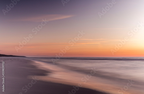 Zachód na plaży © Majkol