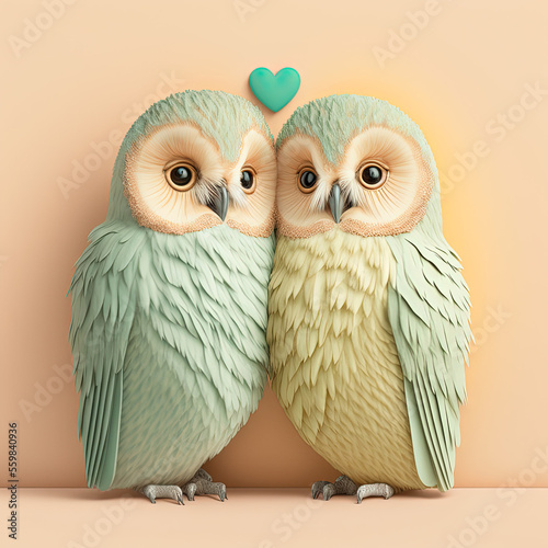 owl valentiines photo