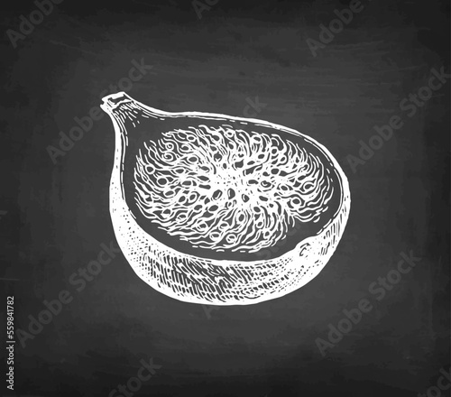 Figs chalk sketch.