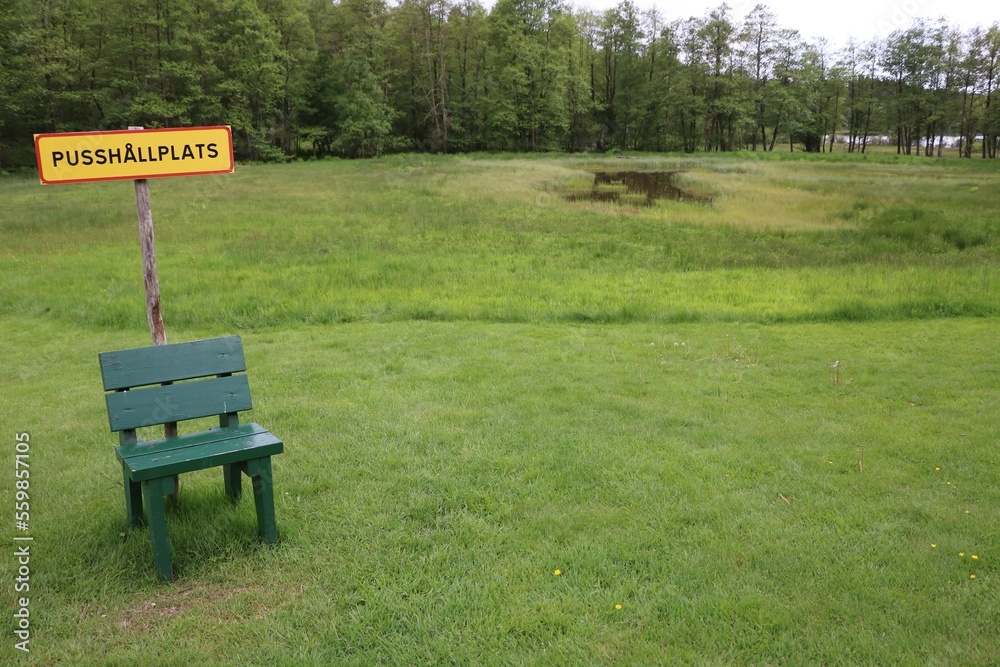 Relax at the Pusshållplats Kissstop in Sweden Relax at the Pusshållplats Kissstop in Sweden