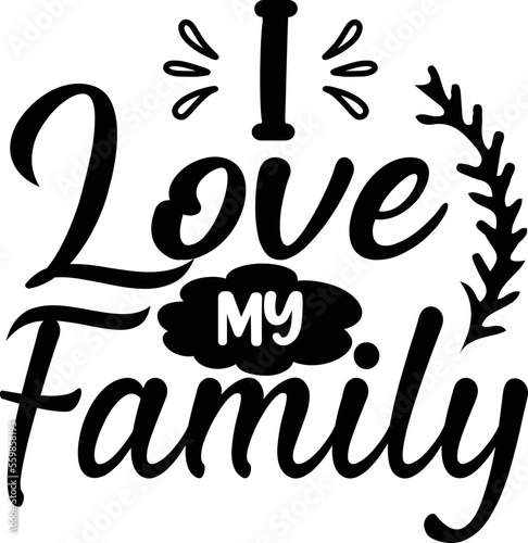 family vector svg design