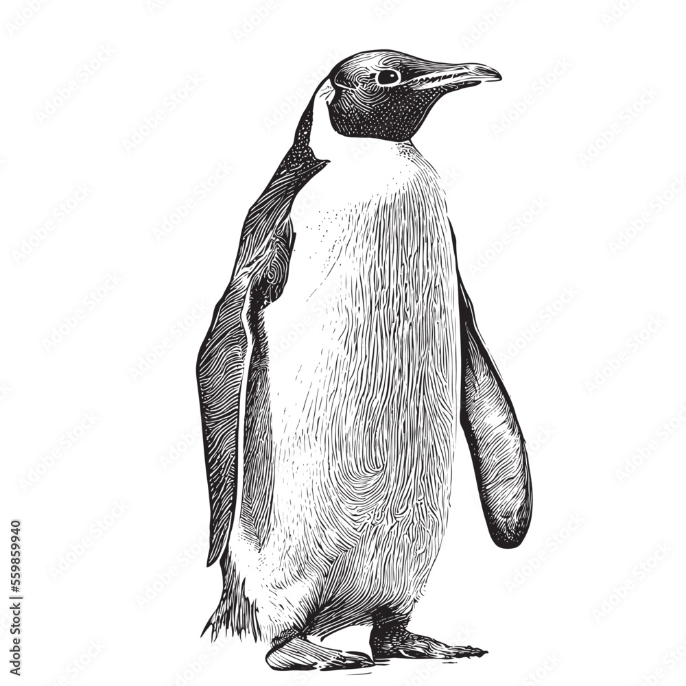 Cute Doodle Penguin For Merry Christmas Illustration Set, Christmas Drawing,  Penguin Drawing, Rat Drawing PNG Transparent Image and Clipart for Free  Download
