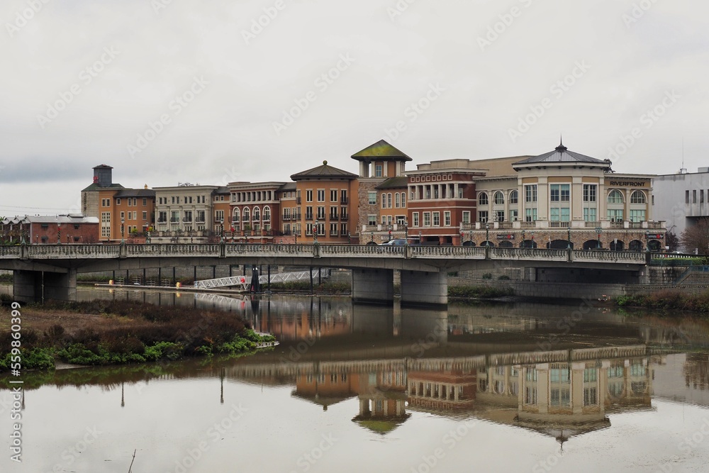 Fototapeta premium Napa Valley Downtown