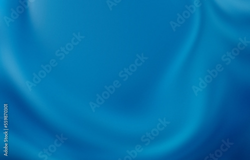 Deep blue smooth gradient background abstract pattern. Sea bottom