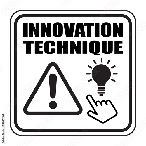 Logo innovation technique.